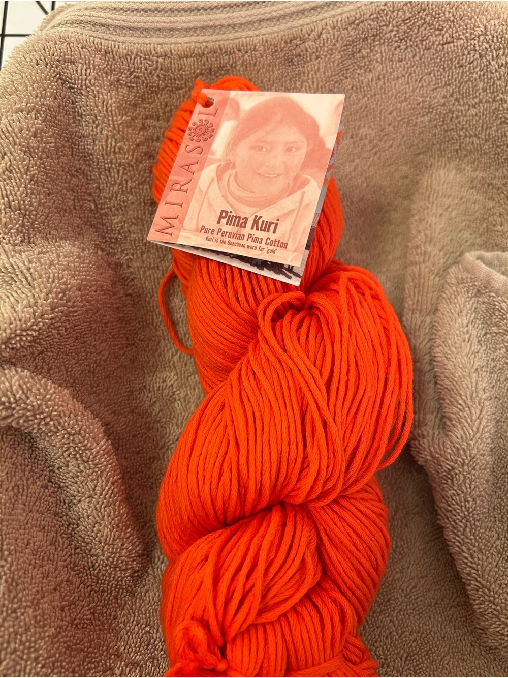 Mirasol Pima Kuri yarn